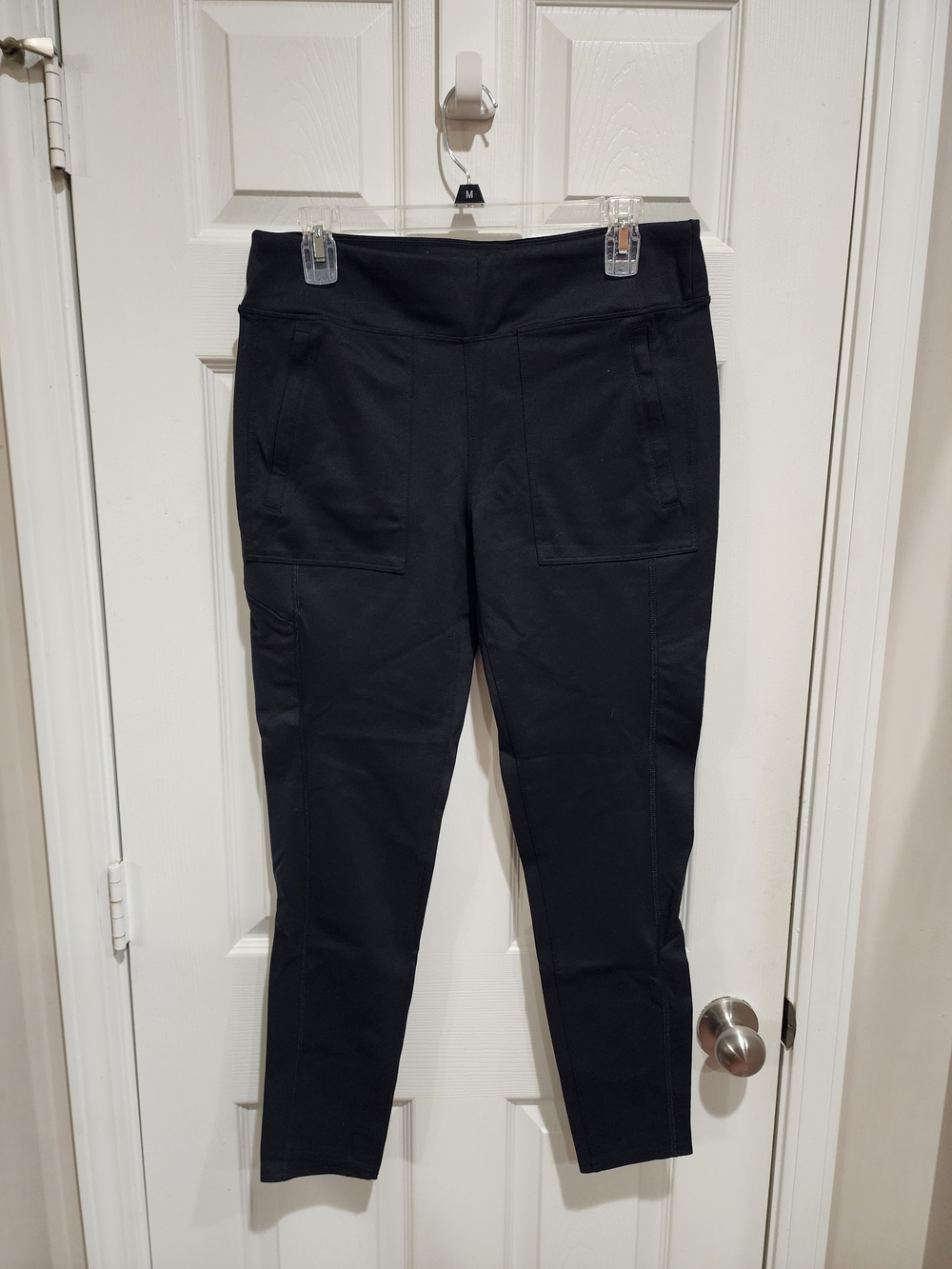 Ridgecut Toughwear Women’s Medium Black Pull-On Work Pants with Zip Pockets